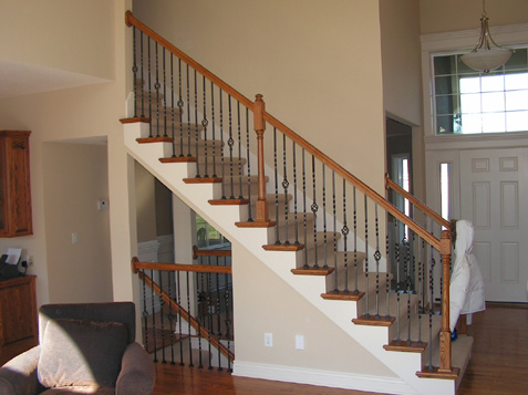 Iron Spindle Staircase